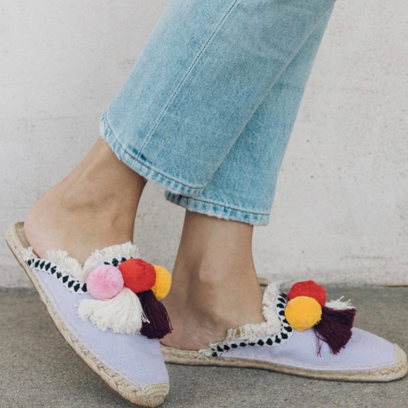 Soludos Coco Pompom Mule - Picture 3 of 5
